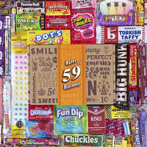 Buy Vintage Candy Co Retro Birthday Candy T Boxes Assorted