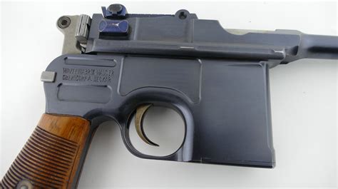 Mauser C96 Broomhandle 9mm Export Commercial Banner 2 Parker Gun Store