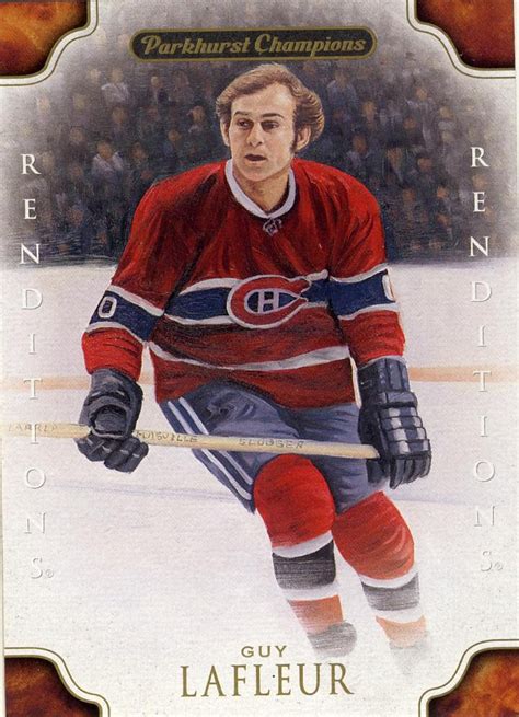 Guy lafleur was one of the greatest skaters to ever donne a montreal canadiens sweater. Just A Bit Offside: 2011-12 Parkhurst Champions box break
