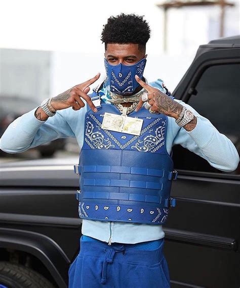 Blueface Rapper Style Rapper Outfits Gangsta Style