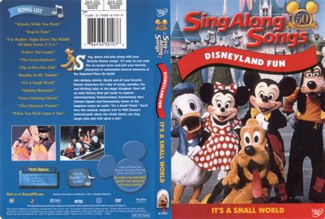 Sing Along Songs Disneyland Fun It S A Small World Disney DVD Database