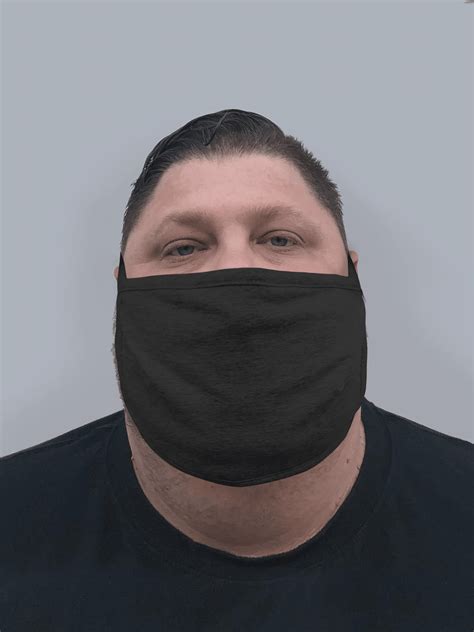 City Of Angels Ppe Mens Extra Large Face Mask 3 Layer Light