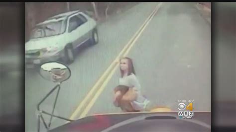 Police Seek Driver Who Sped By Mom Daughter Getting Off School Bus Youtube