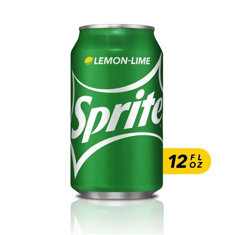 Sprite Lemon Lime Soda Soft Drink 12 Fl Oz