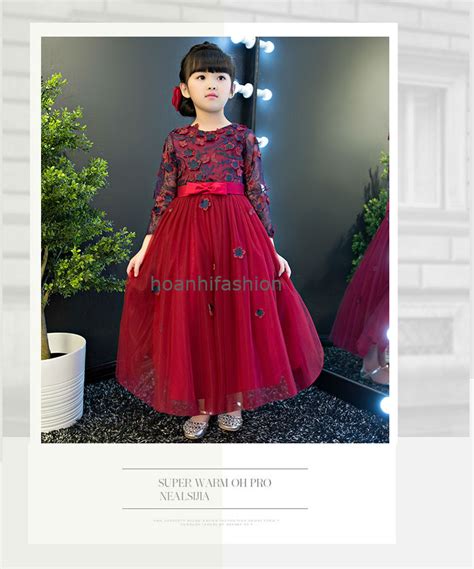 Ailun ~ Childrens Dress Long Dress Peng Peng Dress Princess Dress
