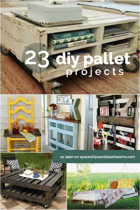 23 Awesome DIY Wood Pallet Ideas - Spaceships and Laser Beams