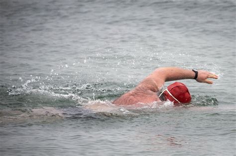 Behold The Intrepid Open Water Swimmers Of Alki Beach Who Brave