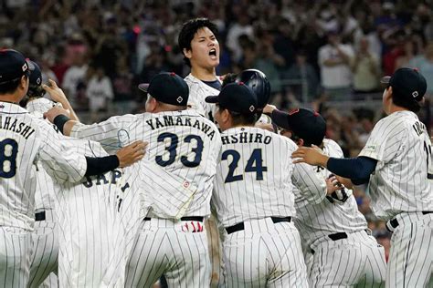 Shohei Ohtani Fans Mike Trout For Final Out As Japan Wins Wbc Bet