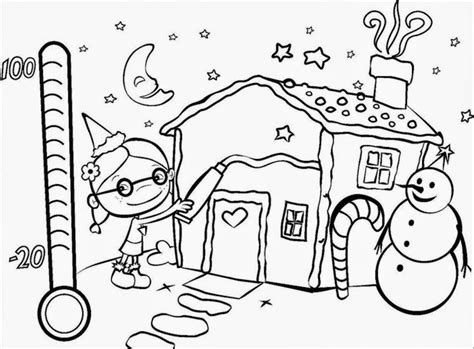 Dessin Noel Dessin De Maison De Noel A Imprimer