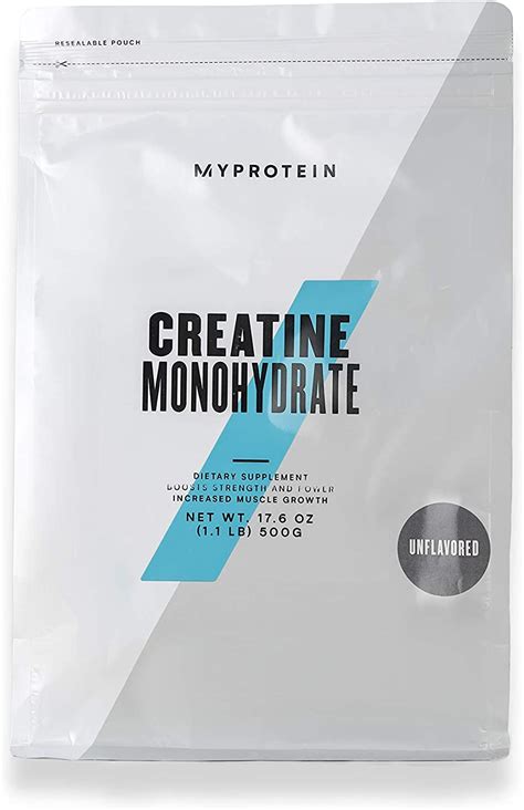 Myprotein Creatine Monohydrate 500g Uk Health And Personal Care