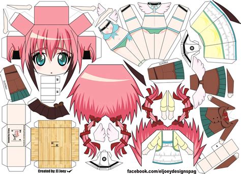 Papercraft Anime Ikaros Manualidades A Raudales