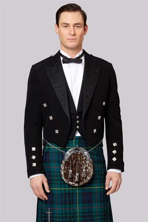Prince Charlie Highland Wear Hire Package Moss Hire Kilt Jackets