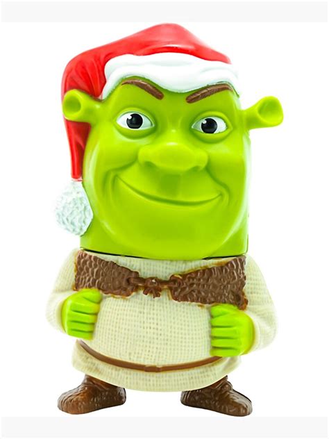 Sexy Shrek Shrek Meme Face Shrek Wazowski Premium Matte Vertical Poster
