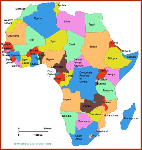 News Habour Checkout The Alphabetical List Of All African Countries And Their Capitals
