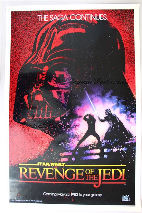 Revenge Of The Jedi Movie Poster