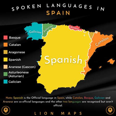 Spoken Languages In Spain R Maps