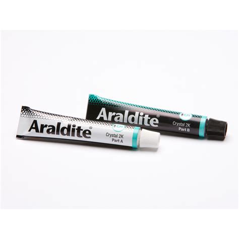 Araldite Crystal Tubes Epoxy Adhesive 2 X 15ml Toolstation