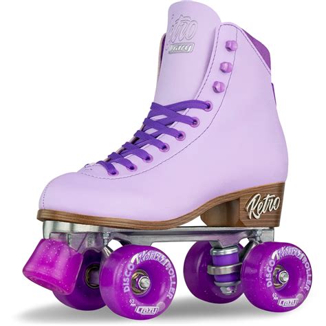 Crazy Skates Retro Roller Skates Classic Quad Skates For Women And