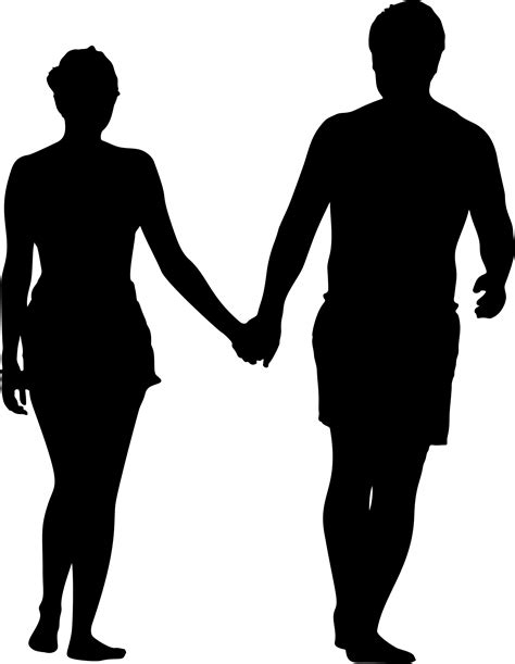 Beach Couple Silhouette by GDJ | Man and woman silhouette, Couple silhouette, Silhouette