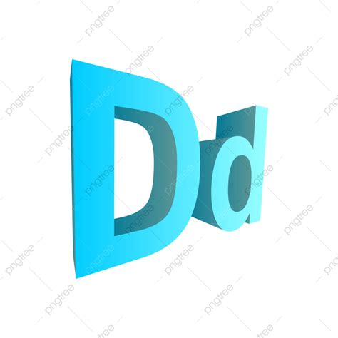 รูปตัวอักษร D ผล 3d Png ตัวอักษร 3d 3 มิติตัวอักษรภาพ Png และ