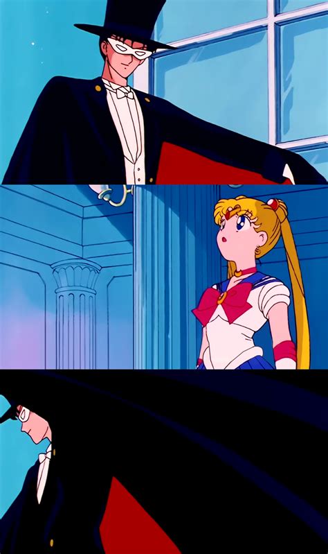 My Job Here Is Done But You Didnt Do Anything Sailor Moon And Tuxedo