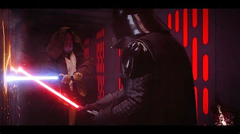 The Legendary Lightsaber Duel Between Darth Vader And Obi Wan Kenobi