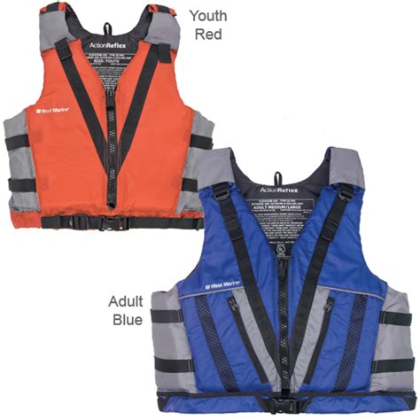 Action Reflex Life Jacket Red Adult X Largexx Large 44 56 Chest