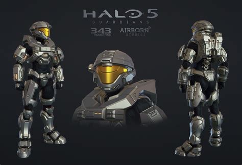 Halo 5 Multiplayer Armor Kat B320 Airborn Studios Halo Armor Halo 5