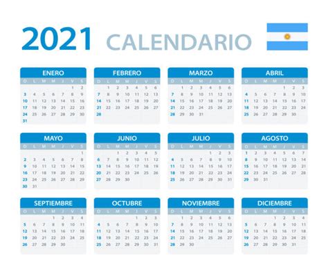 Calendario 2021 Argentina Para Imprimir