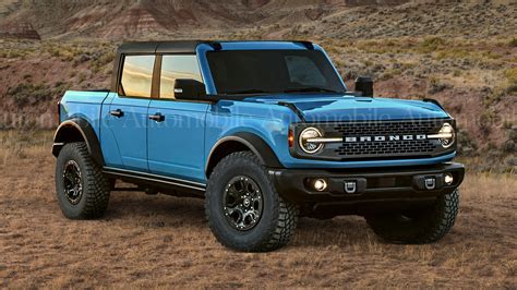 2025 Ford Bronco Pickup Photos Details Equipment