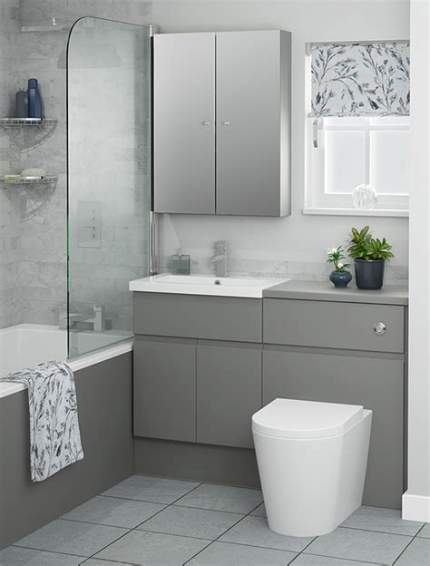 Base, basin and back to wall units can be complemented with sinks and worktops. Atlanta Bathroom Furniture - Be Modern