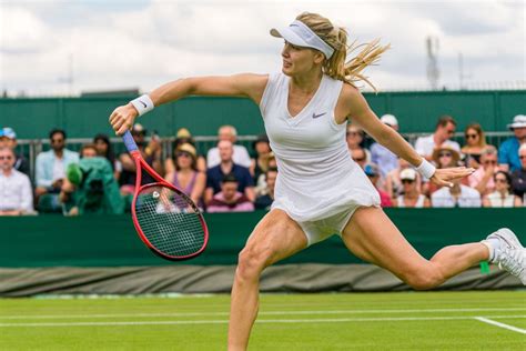 Eugenie Bouchard At Wimbledon Tennis Championships In London 07022019