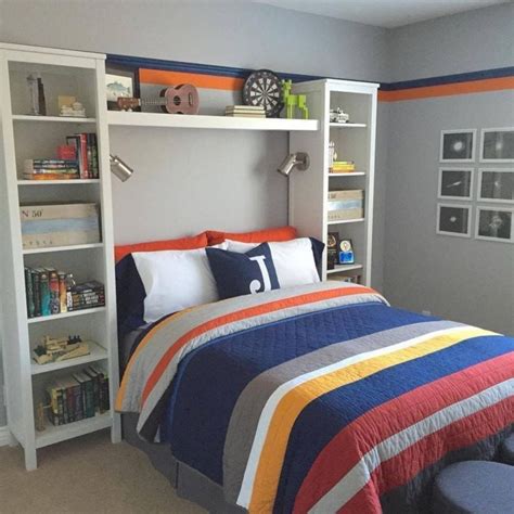 There comes the point in your teenager's life when their. 25 Amazing Bedroom Ideas For Teenage Guys With Small Rooms ...