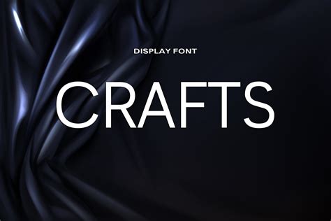 Crafts Font By Dmdesignsstoreart · Creative Fabrica