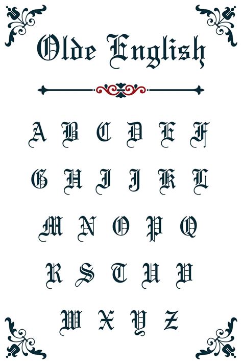 Olde English Old English Font F Masterbundles