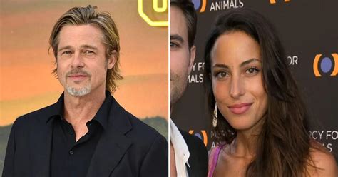 Shirtless Brad Pitt Relaxes In Cabo New Girlfriend Ines De Ramon