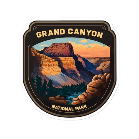 Grand Canyon National Park Sticker Etsy