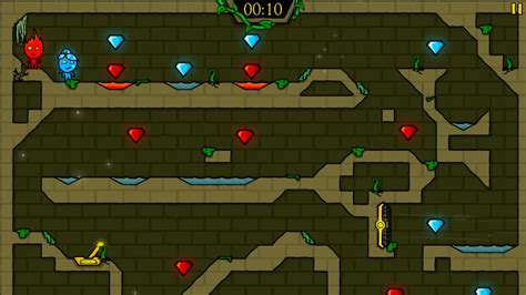 10 Games Like Fireboy And Watergirl Online In The Forest Temple