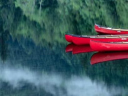 Water Still Canoes Boat Boats Wallpapers Canoe
