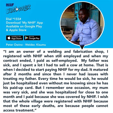 Nhif Kenya On Twitter Hello Do Note That You Can Register Via Our Website