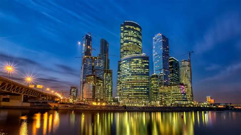 City Skyline Moscow Russia Uhd 4k Wallpaper Pixelzcc