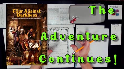 Four Against Darkness - Deeper Into The Meatgrinder! #3 | Blobber Solo