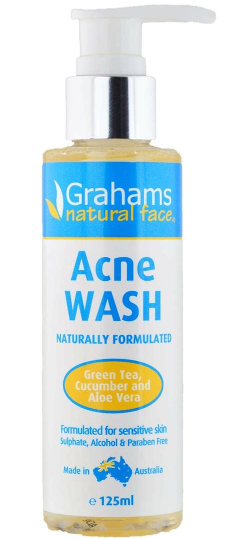 Grahams Natural Skin Acne Wash Ingredients Explained
