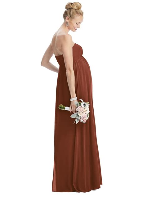 dessy maternity style m443 buy online strapless chiffon maternity bridesmaid dress australia