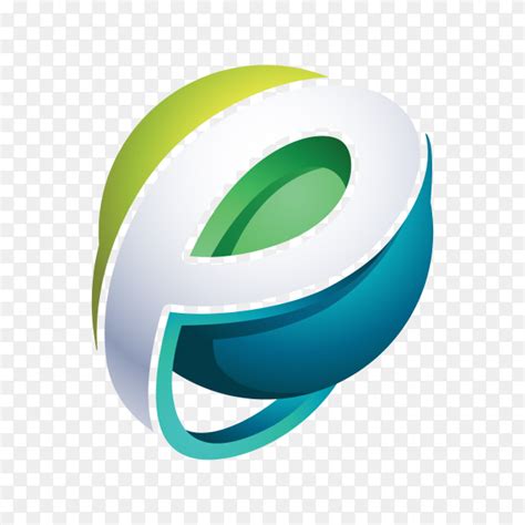 Letter E Letter Logo Light Letters 3d Logo Color Shapes Logo