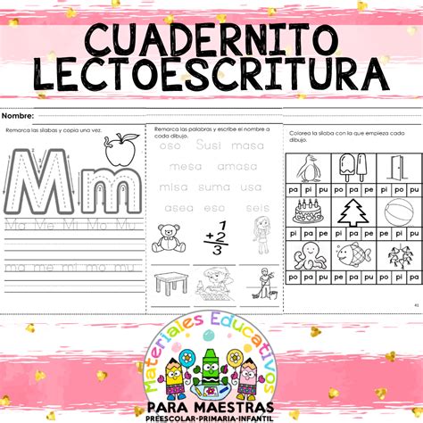 Cuadernillo Aprendo A Leer Materiales Educativos Hot Sex Picture