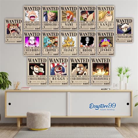 Jual Poster Bounty One Piece Terbaru A X Cm Isi Pcs Shopee Indonesia