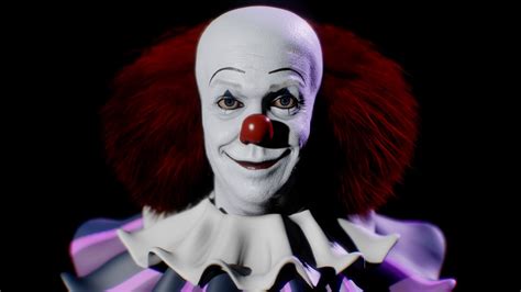 Pennywisethe Dancing Clown It 1990 Version 3d Model Zbrushcentral
