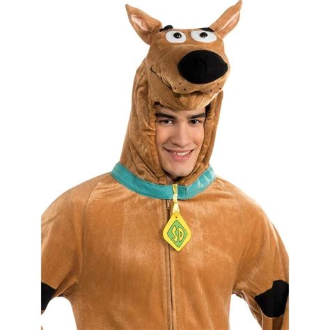 Rubies Scooby Doo Hooded Jumpsuit Deluxe Costume Adult Size Std Woolworths