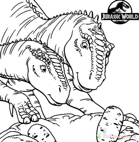 Kolorowanki Jurassic World Do Druku Jurassic Park Coloring Pages Free